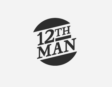 12th Man Group logo development concept