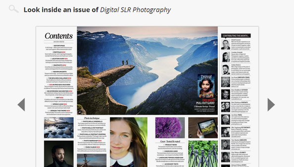 See Inside feature for Digital SLR Photography magazine website