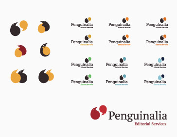 Logo concept for Penguinalia