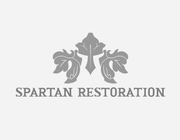 Spartan Restoration logo development concept