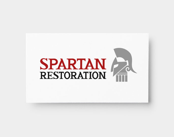 Logo design for Spartan Restoration
