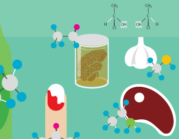 Part of Organic Chemistry illustration