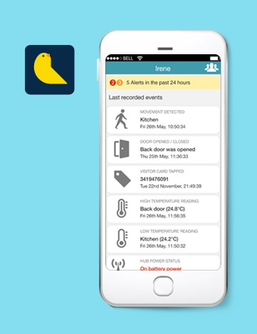Canary Care App Design