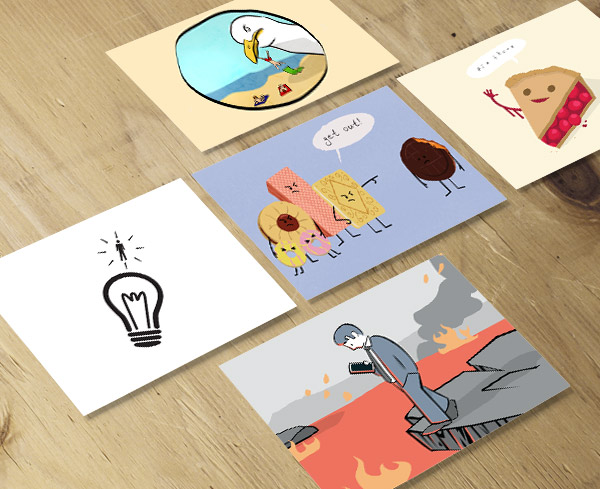 Buy this Illustrated Postcard Pack product