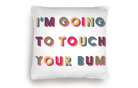 Bum Toucher Cushion