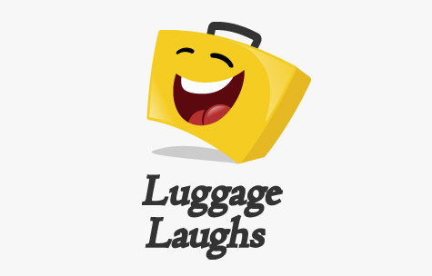 Luggage Laughs Logo Design