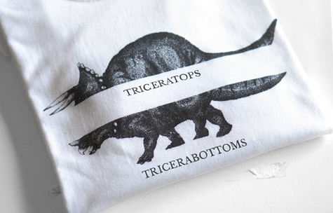 Triceratops T-shirt thumbnail