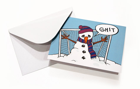 Unfortunate Snowmen Christmas Cards thumbnail